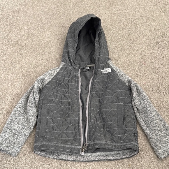 The North Face Kids Grey Hoodie - Picture 1 of 3